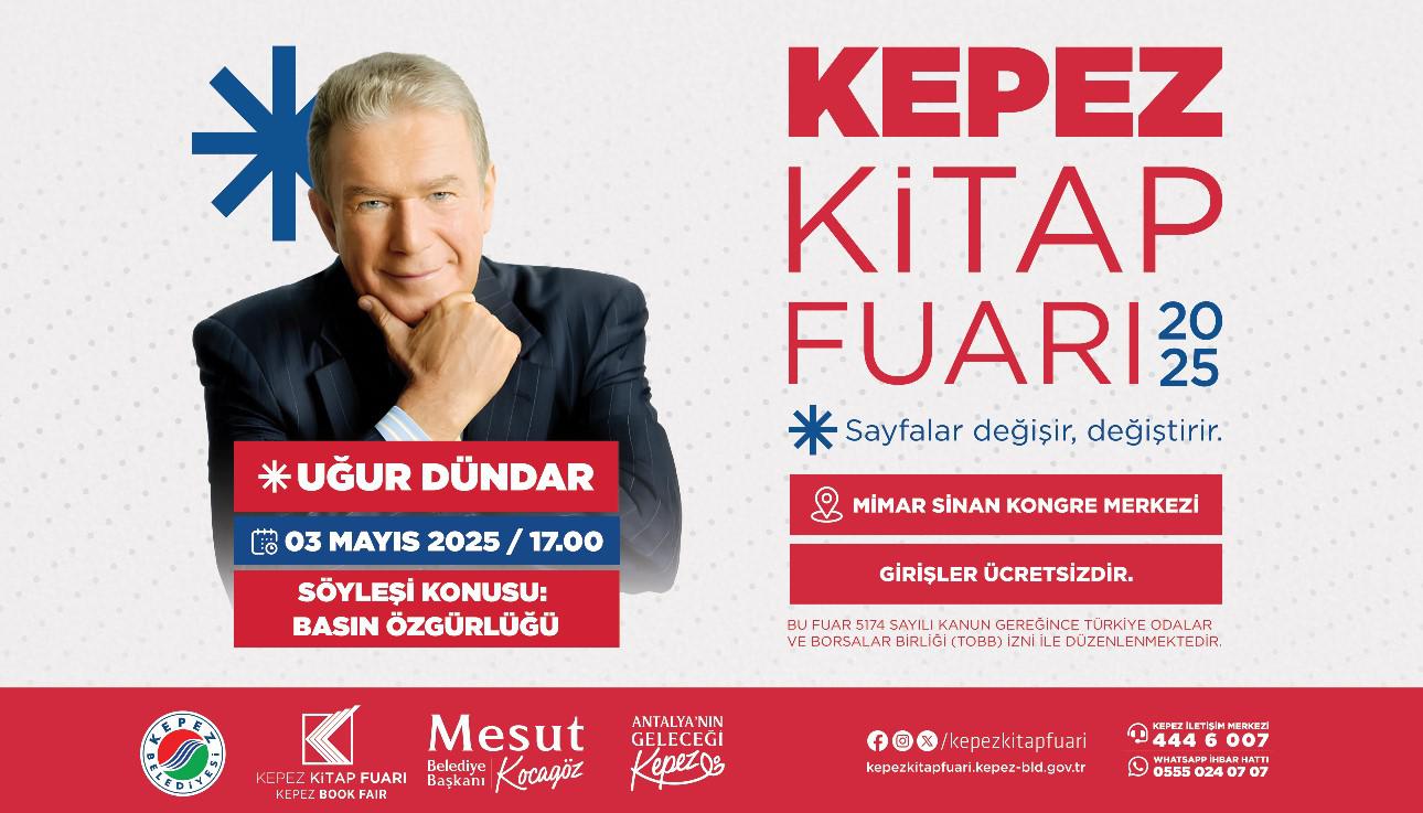 Ugur Dundar Kepez Kitap Fuarinda Gundem Basin Ozgurlugu 2