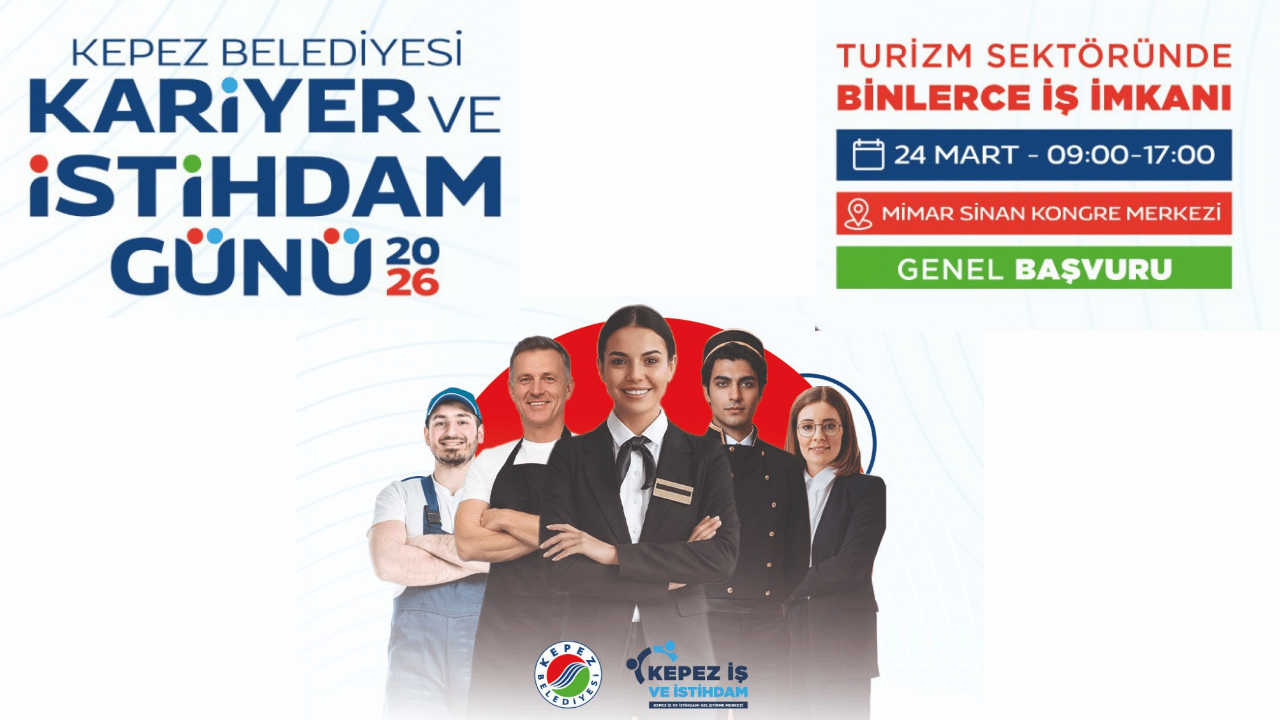 Kepez'de turizm devleriyle iş fırsatı