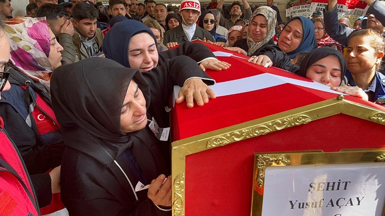 Şehit Yusuf Açay Memleketi Hatay'da Defnedildi