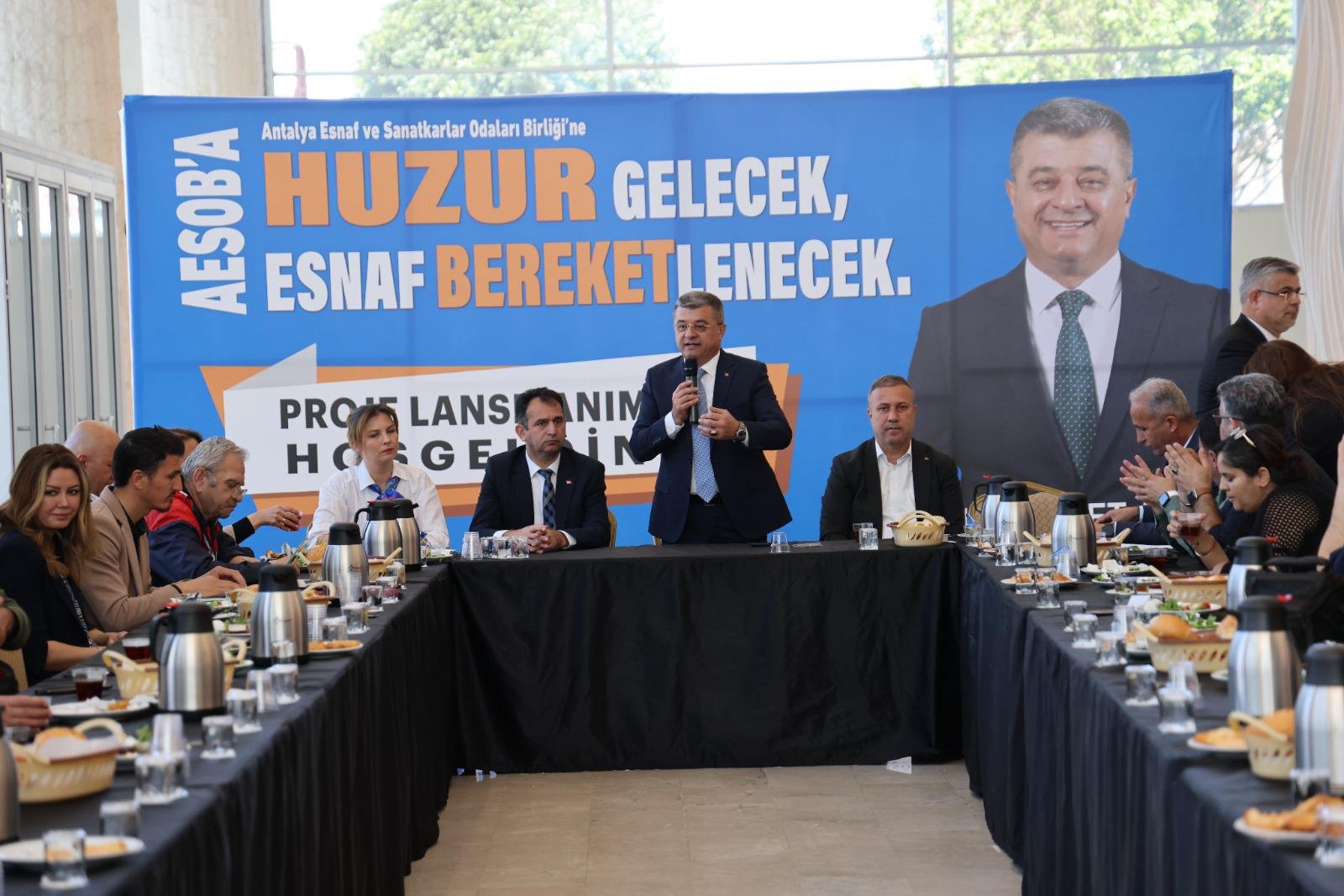 AESOB'DA BAŞKAN ADAYI MEHMET ALİ ALKAN ATAĞI