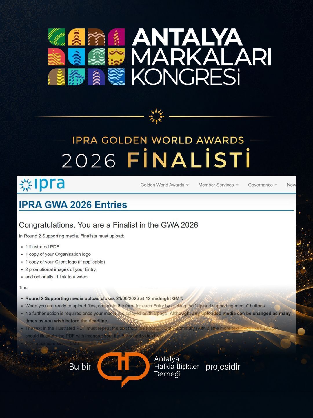 IPRA 2026'da Büyük Gurur Yaşıyoruz!