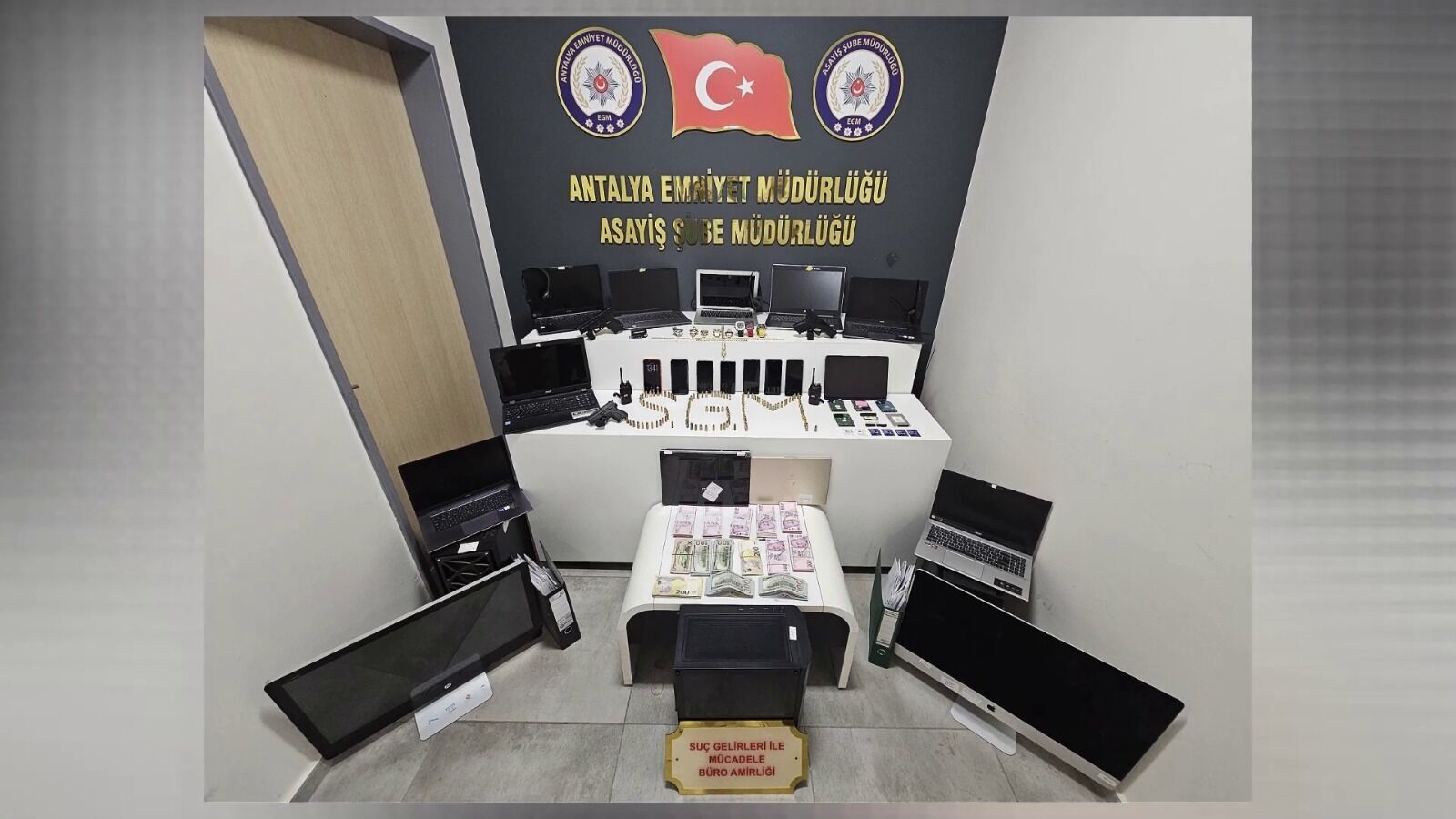 Antalya Merkezli Şebekeye Ağır Darbe!