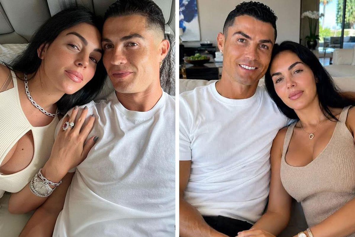 Ronaldo ve Georgina Sessizce Evlendi!