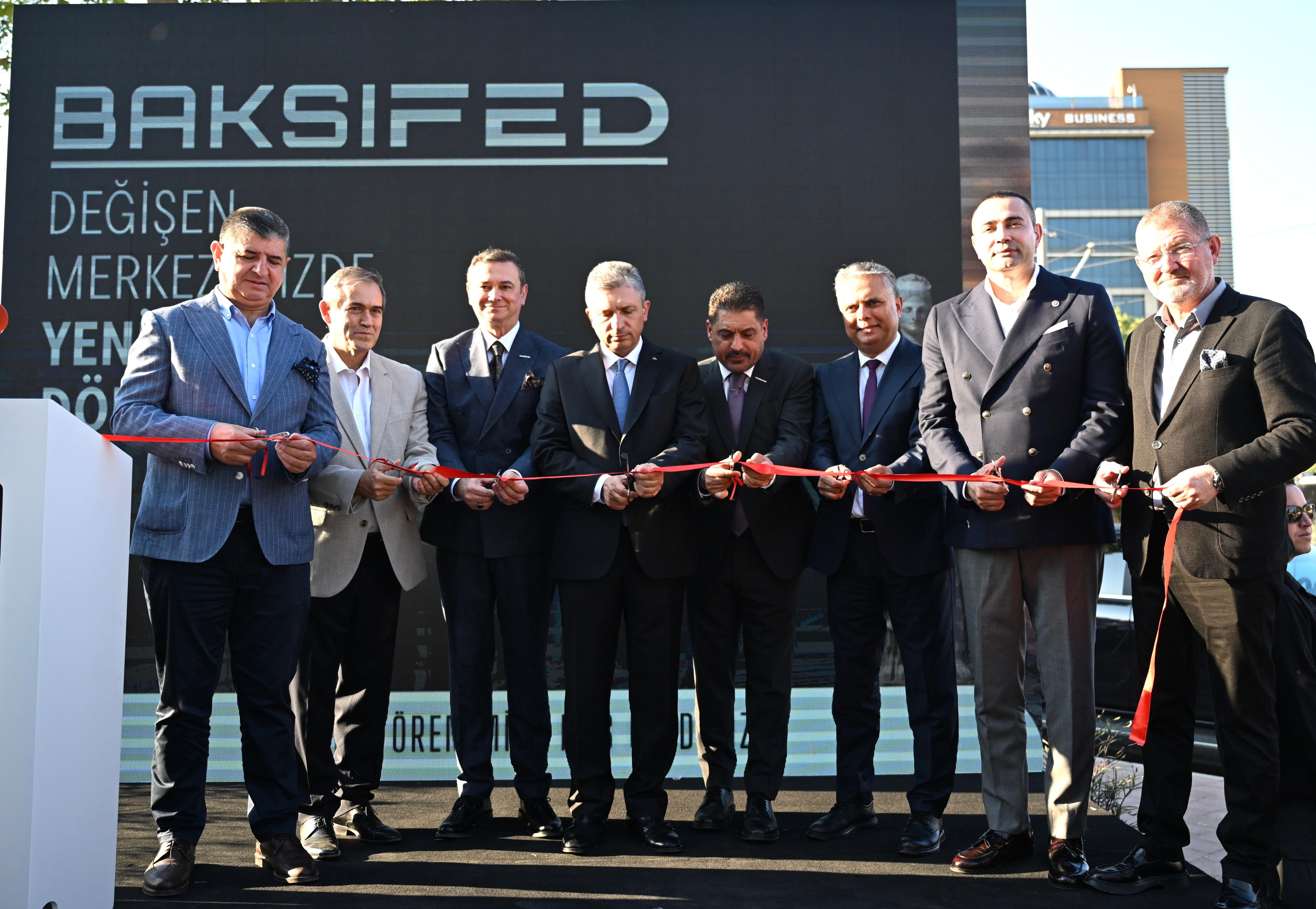 BAKSİFED Yeni Hizmet Binası Antalyada Açıldı