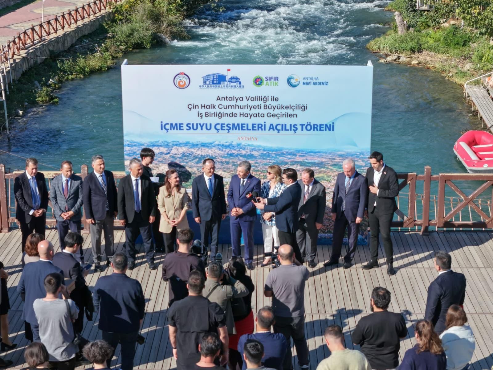 Antalya'da 20 Yeni İçme Suyu İstasyonu Hizmete Açıldı