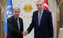 ERDOĞAN BM SEKRETERİ GUTERRES İLE GÖRÜŞTÜ