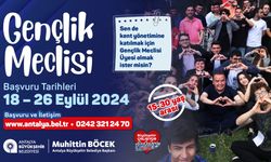 Büyükşehir Gençlik Meclisine Başvurular Başladı