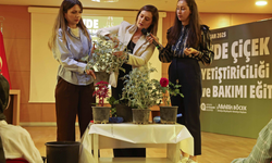 Büyükşehir’den Çiçek Yetiştiriciliği Eğitimi
