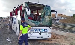 İstanbul’da Yolcu Otobüsü Devrildi!