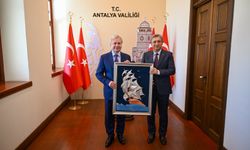 Moskova Hükümet Bakanı Çeremin'den Antalya Valiliği'ne Ziyaret