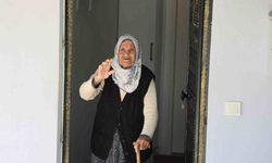 90 yaşındaki Fatma Nine Yeni Evine Kavuştu