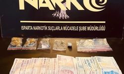Isparta’da satışa hazır esrar ele geçirildi