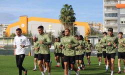 Alanyaspor, Çorum FK maçı hazırlıklarını tamamladı