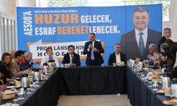 AESOB'DA BAŞKAN ADAYI MEHMET ALİ ALKAN ATAĞI