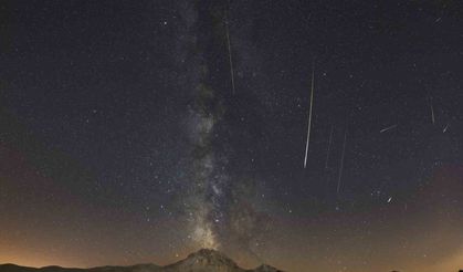 Perseid Meteor Yağmuru Erciyes’te görüntülendi