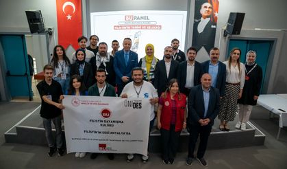 Filistin'in Çığlıkları Antalya'da Yankılandı