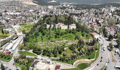 Kahramanmaraş Kalesi'nde restorasyon çalışmaları sürüyor