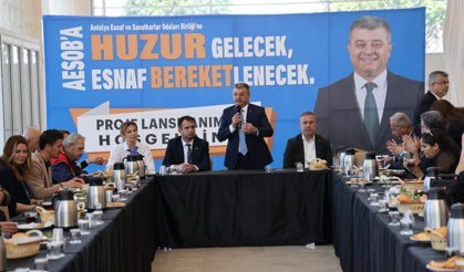 AESOB'DA BAŞKAN ADAYI MEHMET ALİ ALKAN ATAĞI