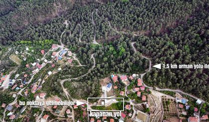 25 Yıllık Yol Kapandı, Mahalleli Mağdur!