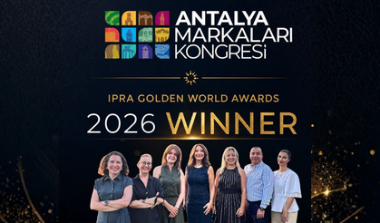 İletişimin Oscarı Antalya'nın Oldu!