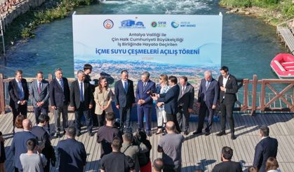 Antalya'da 20 Yeni İçme Suyu İstasyonu Hizmete Açıldı