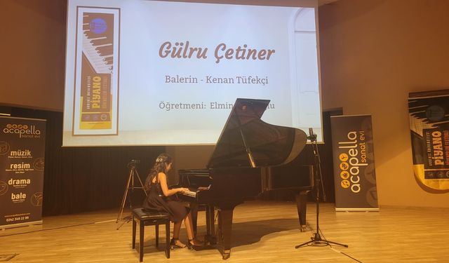 Akdeniz Üniversitesi Piyano Öğrencileri Festivali Düzenlendi