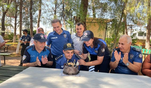 Polis Olma Hayali Doğum Gününde Gerçekleşti