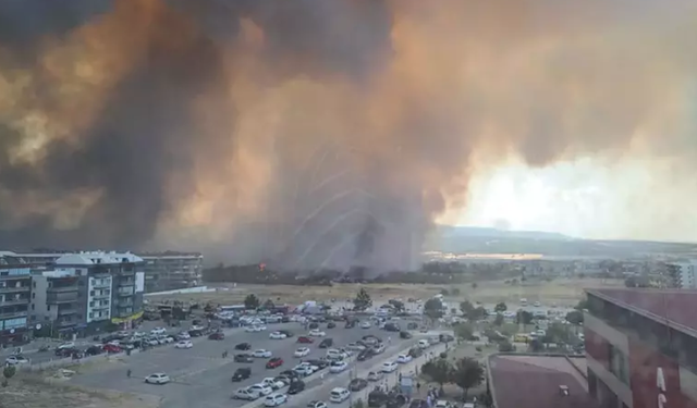 Çanakkale’deki Yangınlar Kontrol Altında