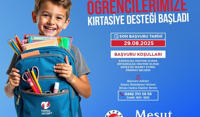 Eğitimde Eşitlik İçin Kepez’den Destek