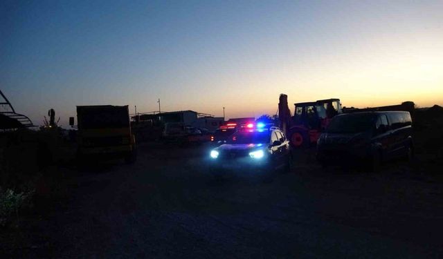 Antalya’da Kum Hırsızlarına Gece Baskını