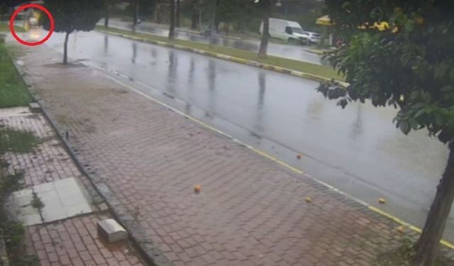 Seyir halindeki otomobil alev topuna döndü