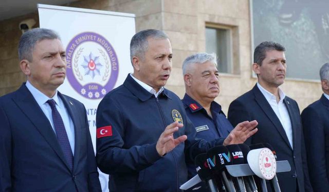 İçişleri Bakanı Yerlikaya: "Operasyonlarımızla onlara nefes aldırmayacağız"