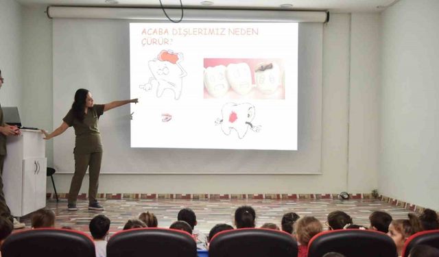 Kepez’de Miniklere Diş Sağlığı Eğitimi