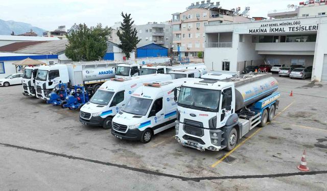 Antalya Büyükşehir Belediyesi yeni yıl mesaisine hazır