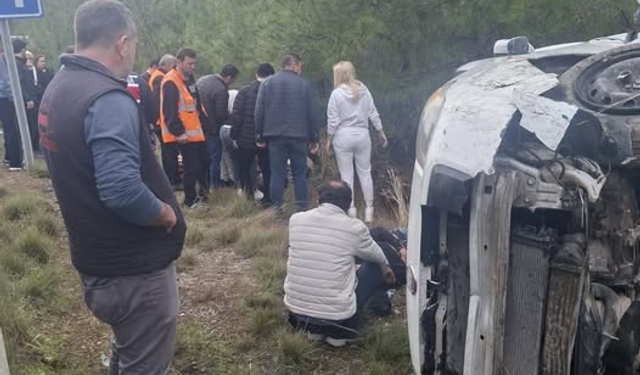 Manavgat Yolunda Feci Kaza: 6 Kişi Yaralandı