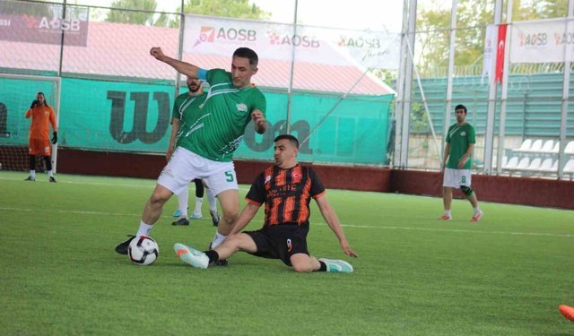 AOSB Futbol Turnuvası'nda ikinci hafta