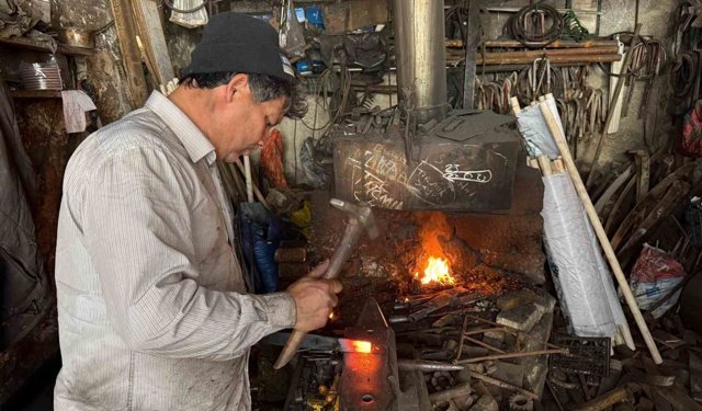 Silifke'de demircilik mesleği yok olmak üzere