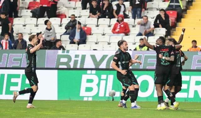 Trendyol Süper Lig: Antalyaspor: 0 - Konyaspor: 2 (Maç sonucu)
