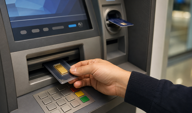 ATM'lerden Gram Altın Satışı Başladı!