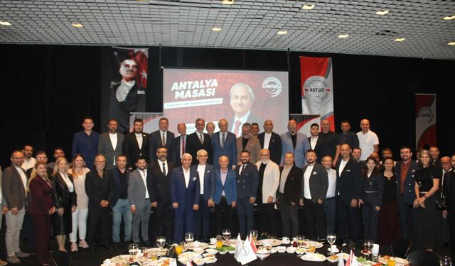 ANTİAD Antalya Masasında Mesut Kocagöz'ü Ağırladı