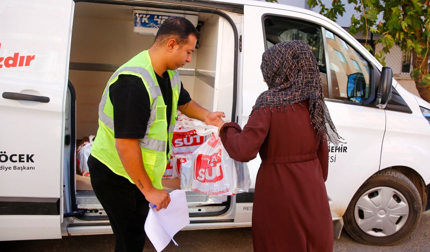 Çocuklar "Halk Süt"le Büyüyor