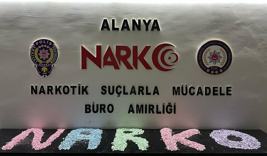 Antalya Polisinden Narkotik Suçlara Ağır Darbe: 20 Tutuklama