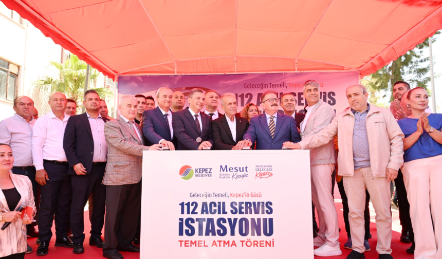 Sağlıkta Hızlı Müdahale İçin Kepez’de Temel Atıldı