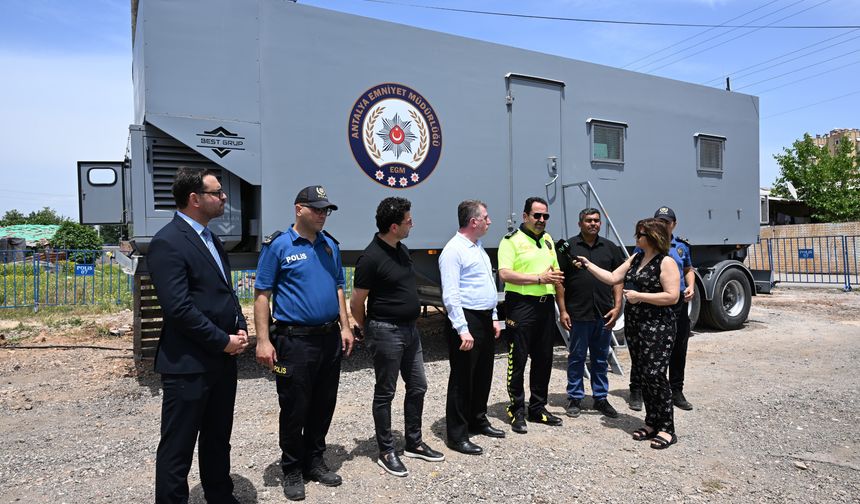 Antalya’da Mobil Polis Dönemi