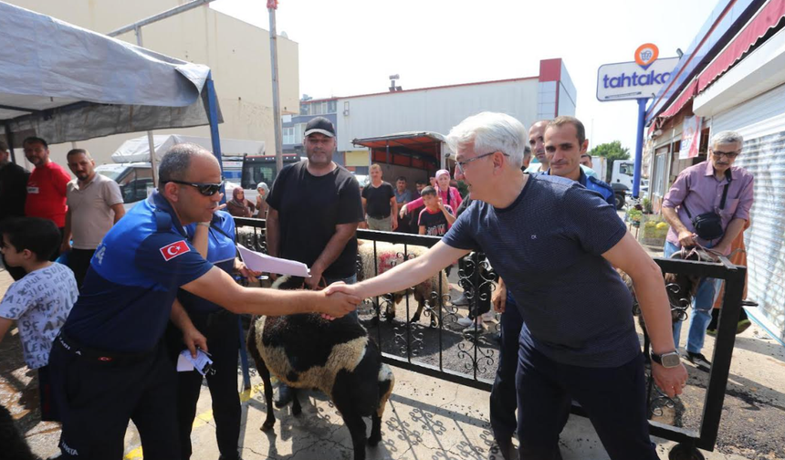Kurban Hizmetleri Yerinde Takip Edildi
