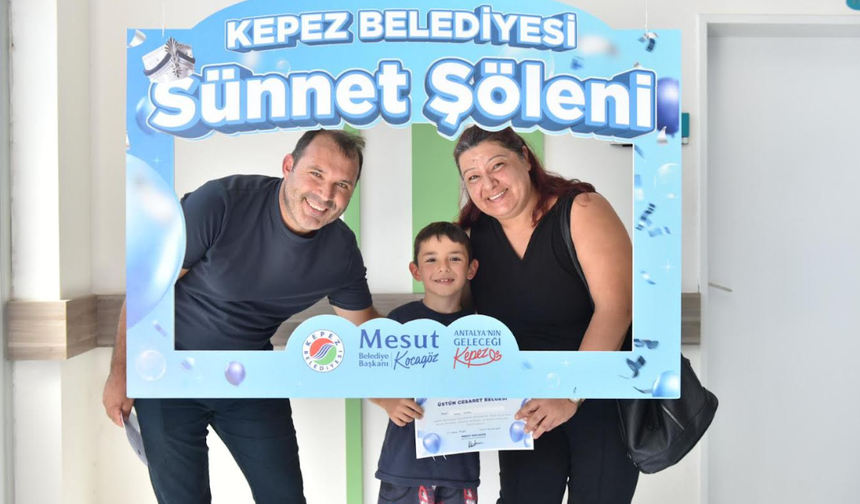 Kepez’de Sünnet Heyecanı Başladı
