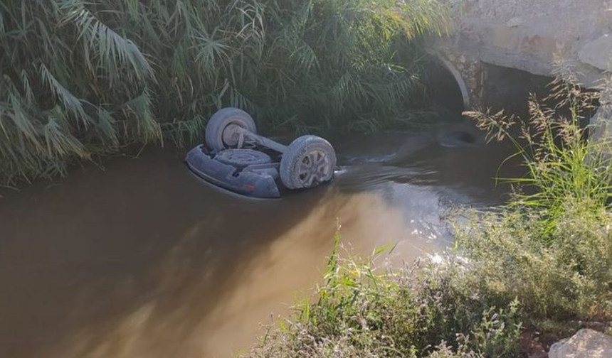 Şanlıurfa’da Acı Olay: Otomobil Kanala Düştü
