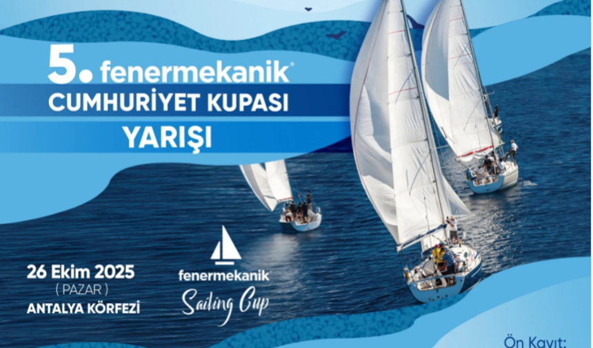 Cumhuriyet'in 102. Yılında Antalya Körfezi'nde Özel Yarış