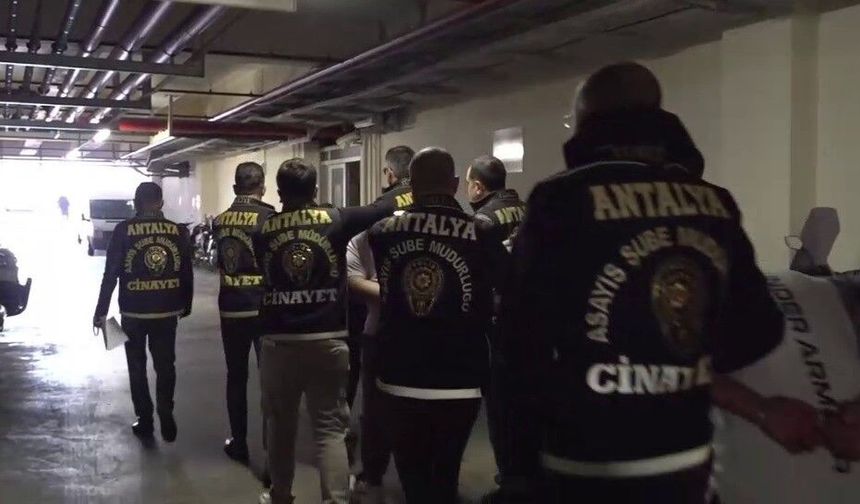 Antalya’da 40 bin TL karşılığı silahlı saldırıya 2 tutuklama