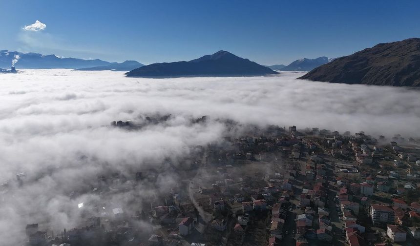 Sis kartpostallık görüntüler oluşturdu